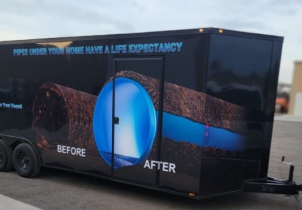 Trenchless Pipe Lining Trailer